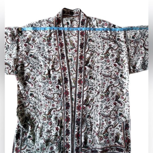 Max Studio Womens Multicolor
Floral Kimono Sz M - Picture 7 of 11